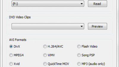 Convert DVD to AVI