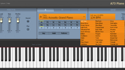 A73 Piano Station