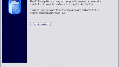 PC decrapifier